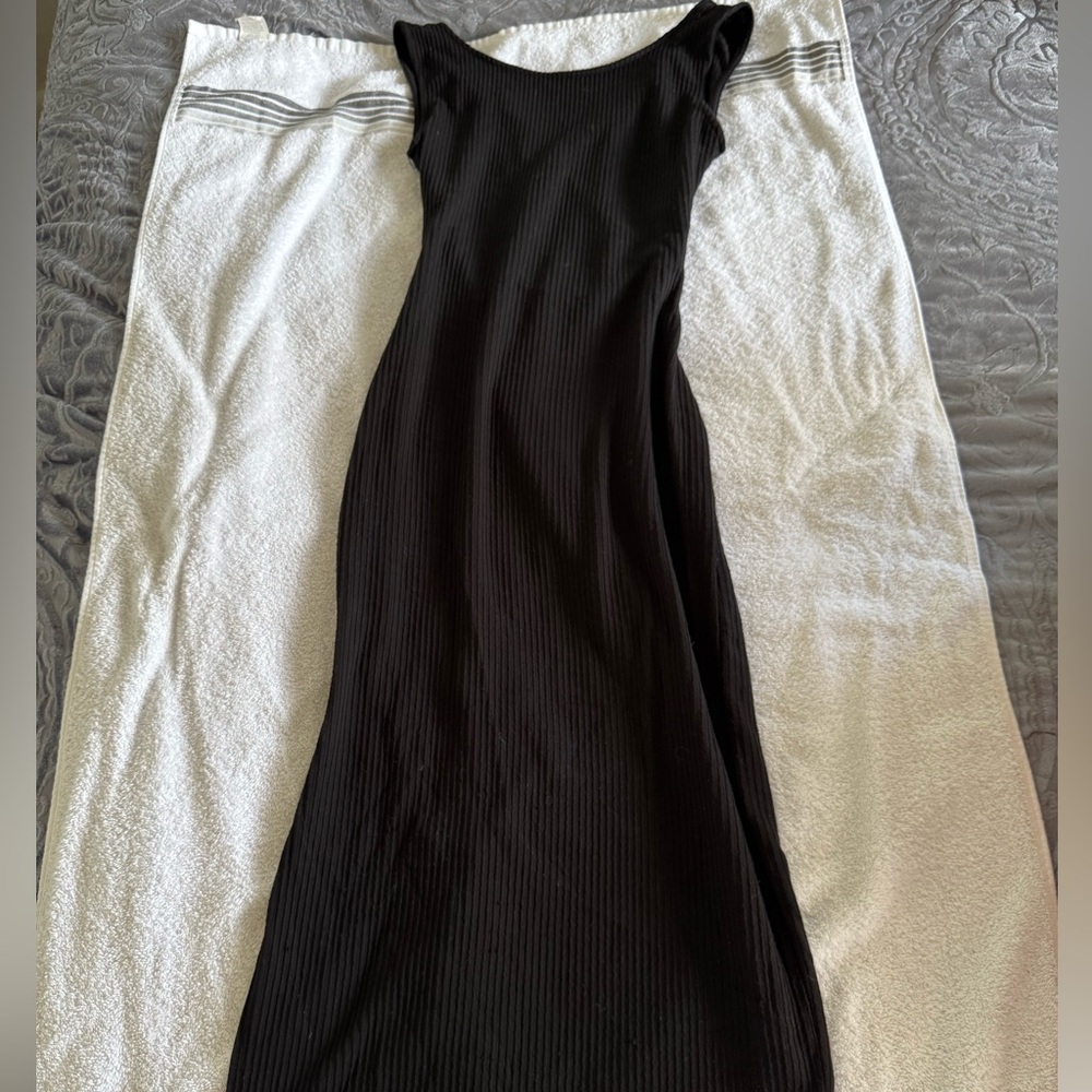 long black dress